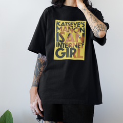 Camiseta Básica Katseye Manon Internet Girl