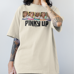 Camiseta Oversized Katseye Collab Pinky Up