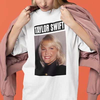 Camiseta Oversized Taylor Swift Meme