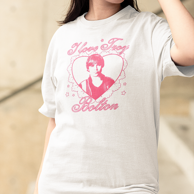 Camiseta Básica High School Musical I Love Troy