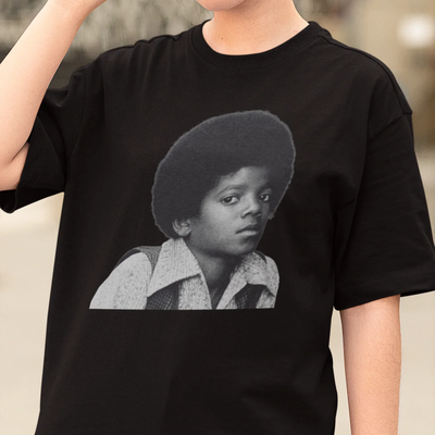 Camiseta Básica Michael Jackson Jackson's 5