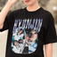 Camiseta Básica Stray Kids Hyunjin Graphic Collab