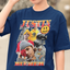 Camiseta Básica Justin Bieber Drew- azul-marinho