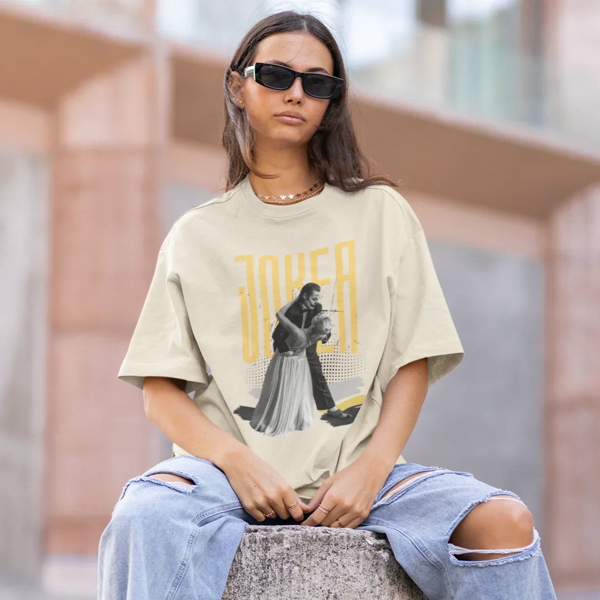 Camiseta Básica Lady Gaga Joker Dance