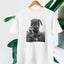 Camiseta Básica Tupac Photo-BRANCO