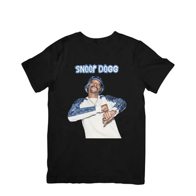 Camiseta Básica Snoop Dogg Photo Preto