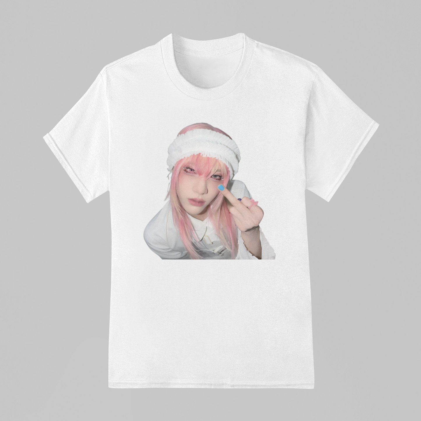 Camiseta Básica XLOV Pink hair