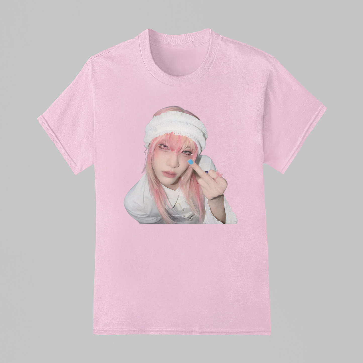 Camiseta Básica XLOV Pink hair