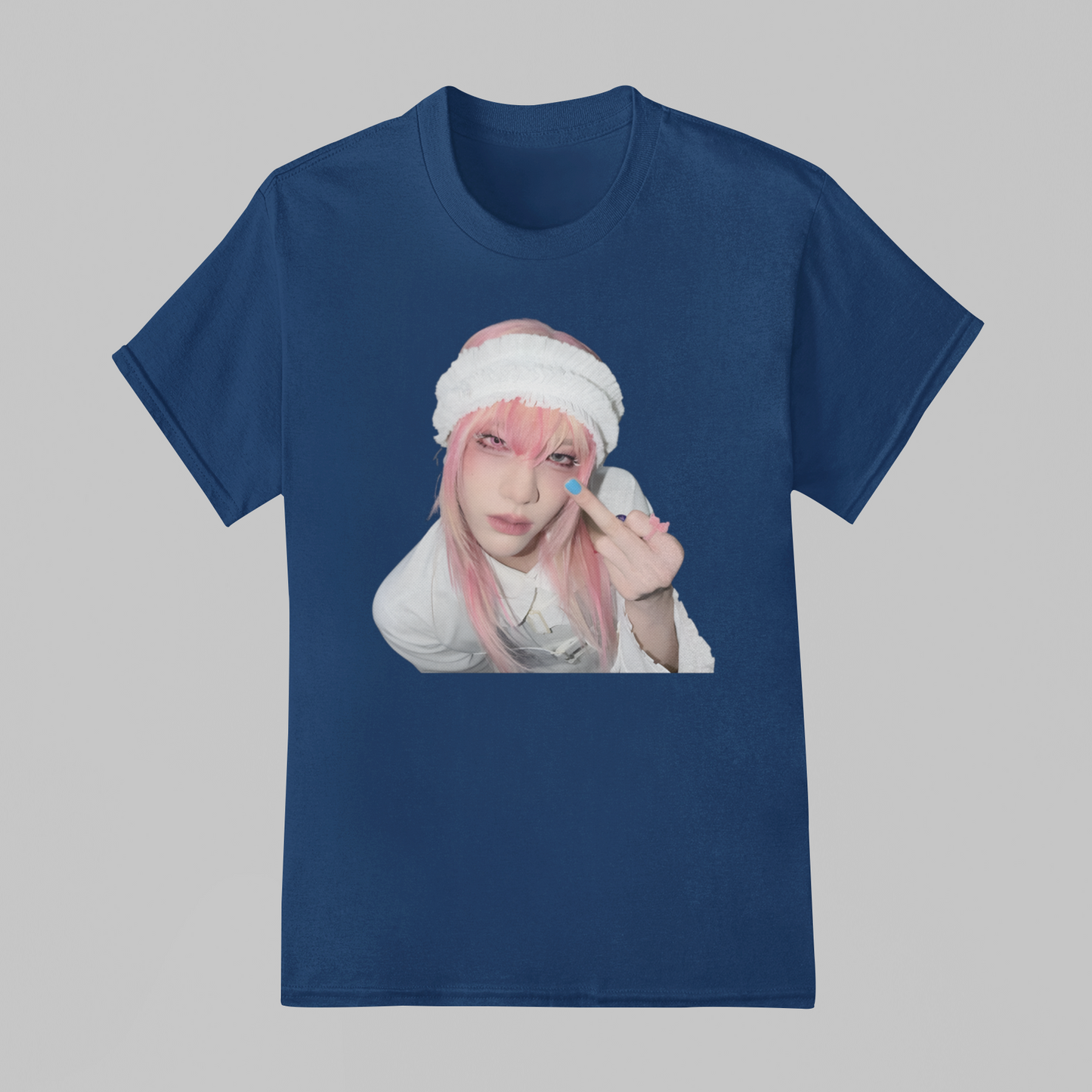 Camiseta Básica XLOV Pink hair