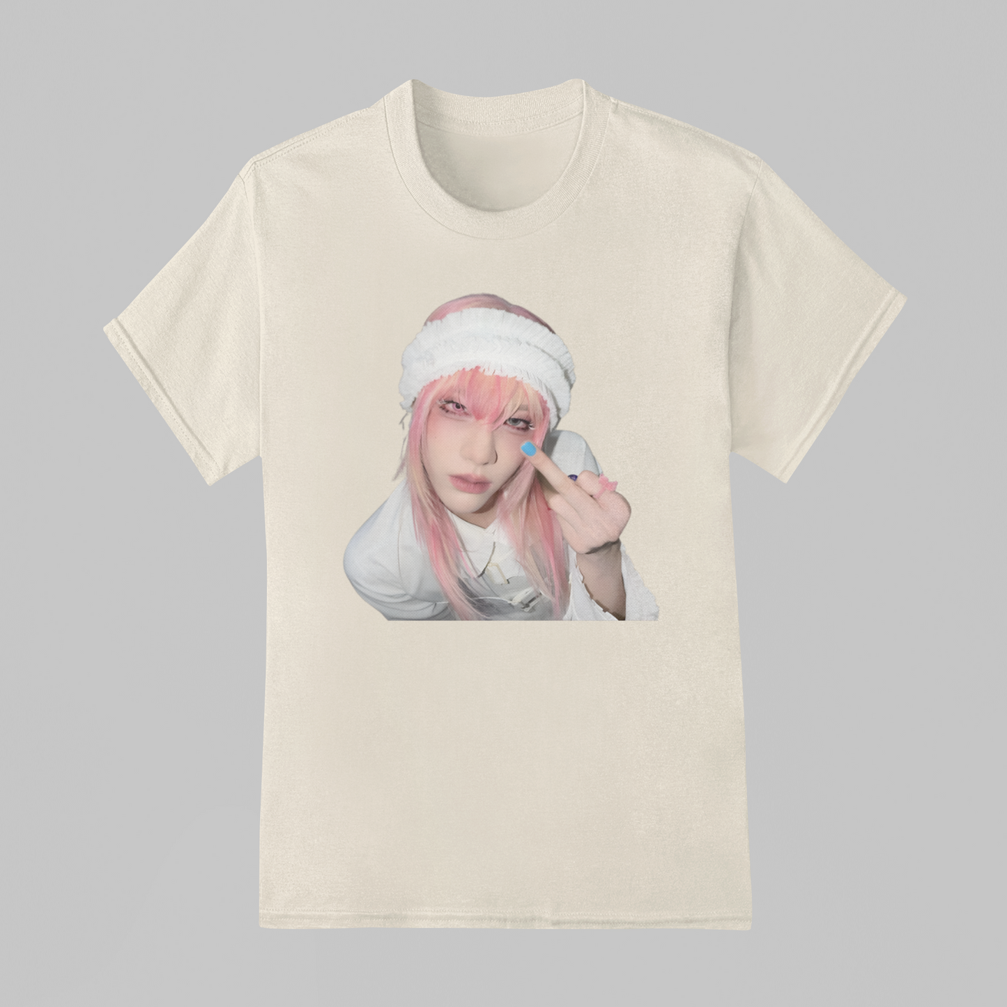 Camiseta Básica XLOV Pink hair