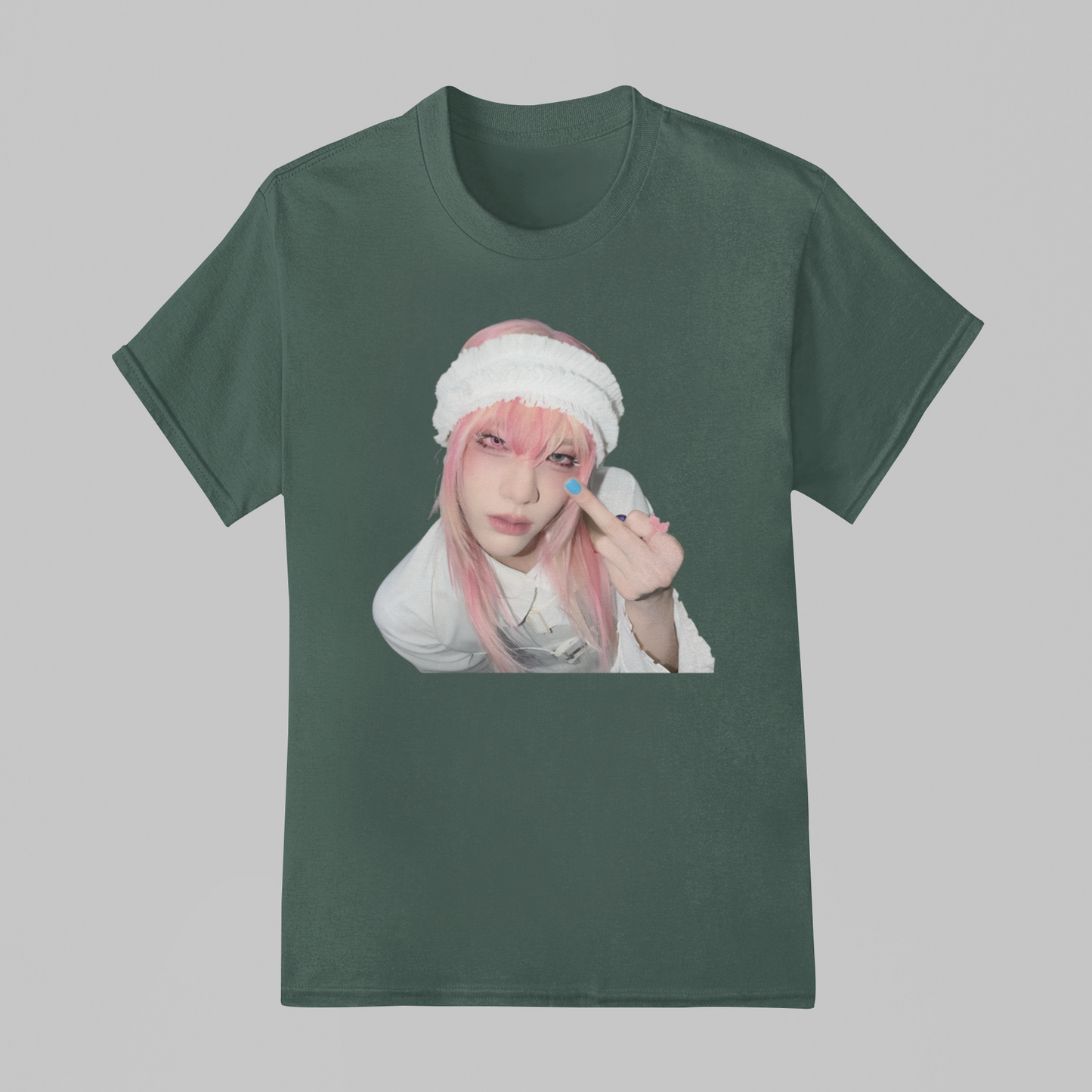 Camiseta Básica XLOV Pink hair