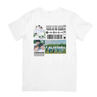 Camiseta Básica Zerobaseone Play-BRANCO