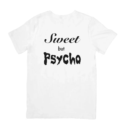 Camiseta Básica Ava Max Psycho - Branco