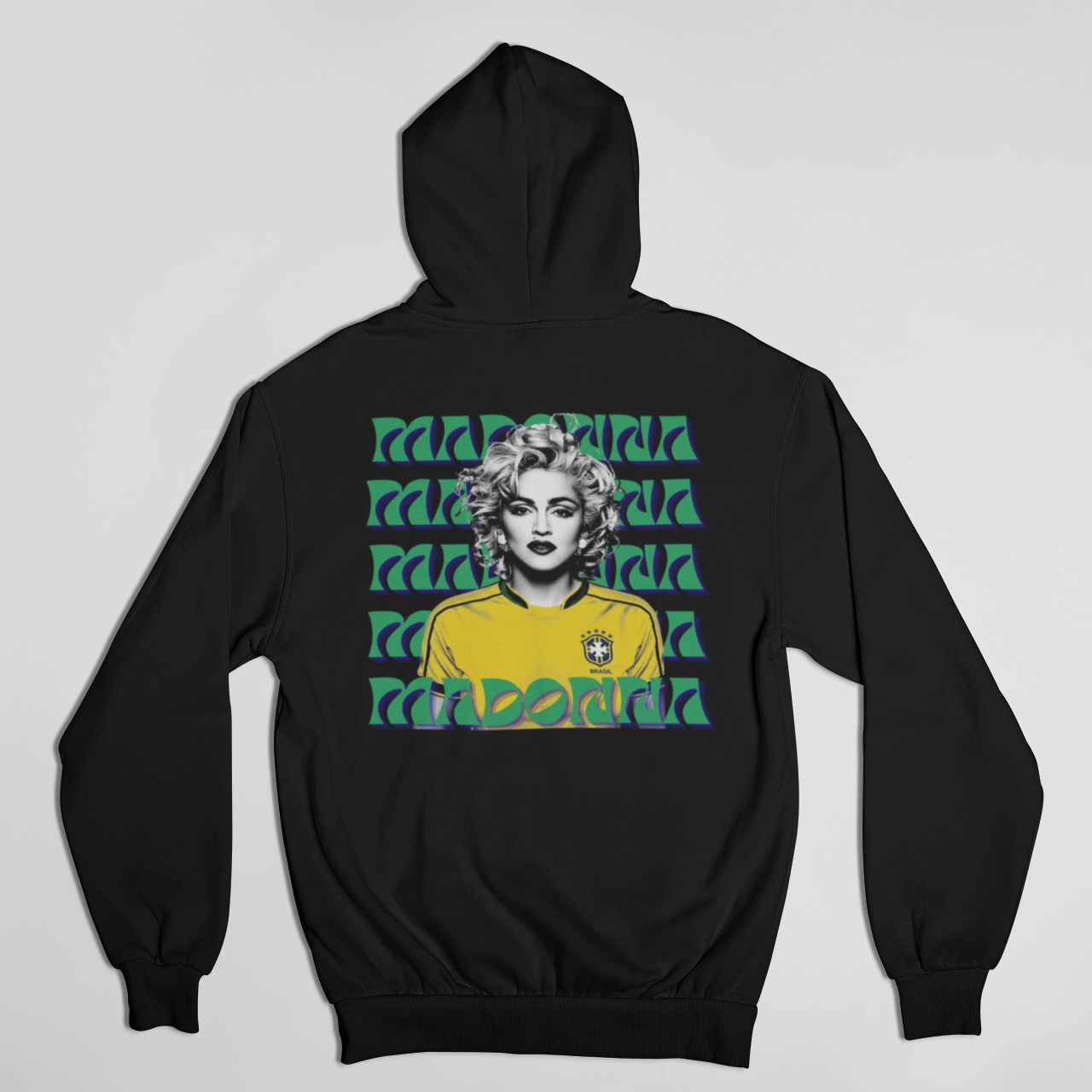 Moletom Canguru Madonna Diva Da Copa