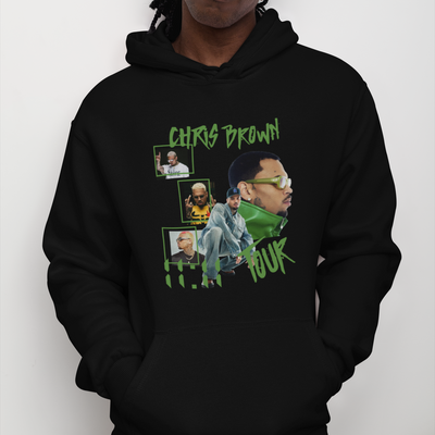 Moletom Canguru Chris Brown Tour Graphic