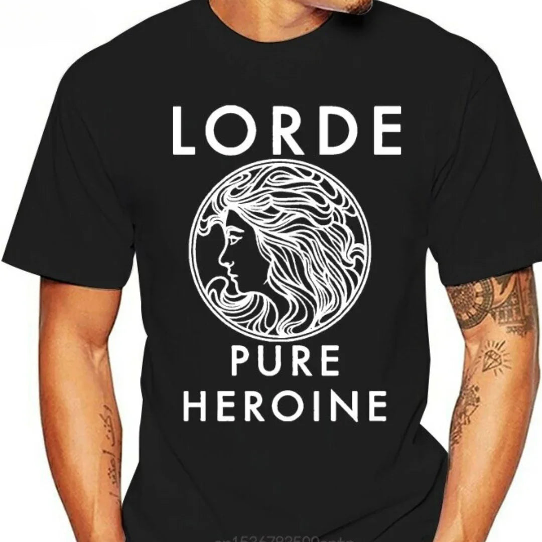 Camiseta Básica Lorde Pure Heroine