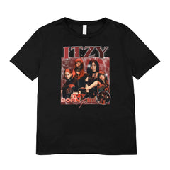 Camiseta Básica Itzy Red Graphic