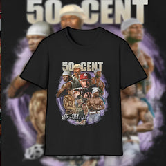 Camiseta Básica 50 Cent Retro