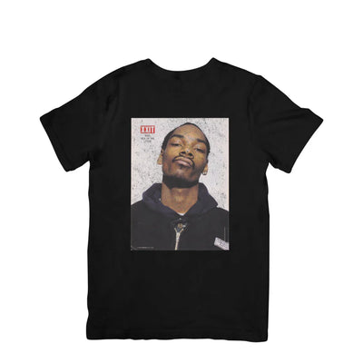 Camiseta Básica Snoop Dogg Retro Preto