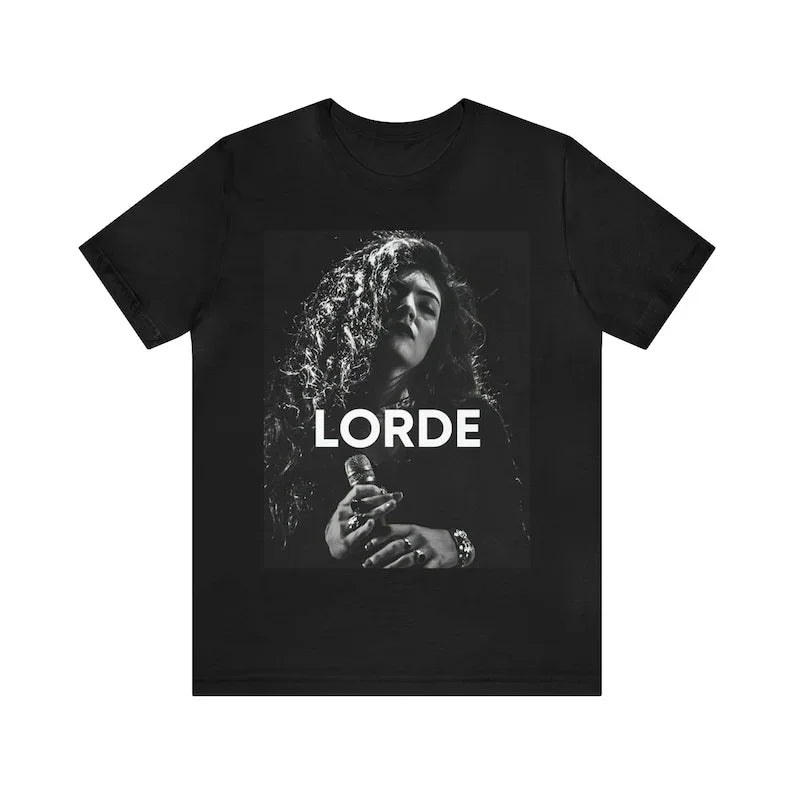 Camiseta Básica Lorde Retro Aesthetic