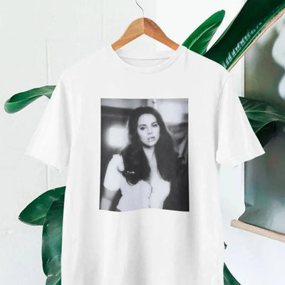 Camiseta Básica Lana Del Rey Retro Smoke