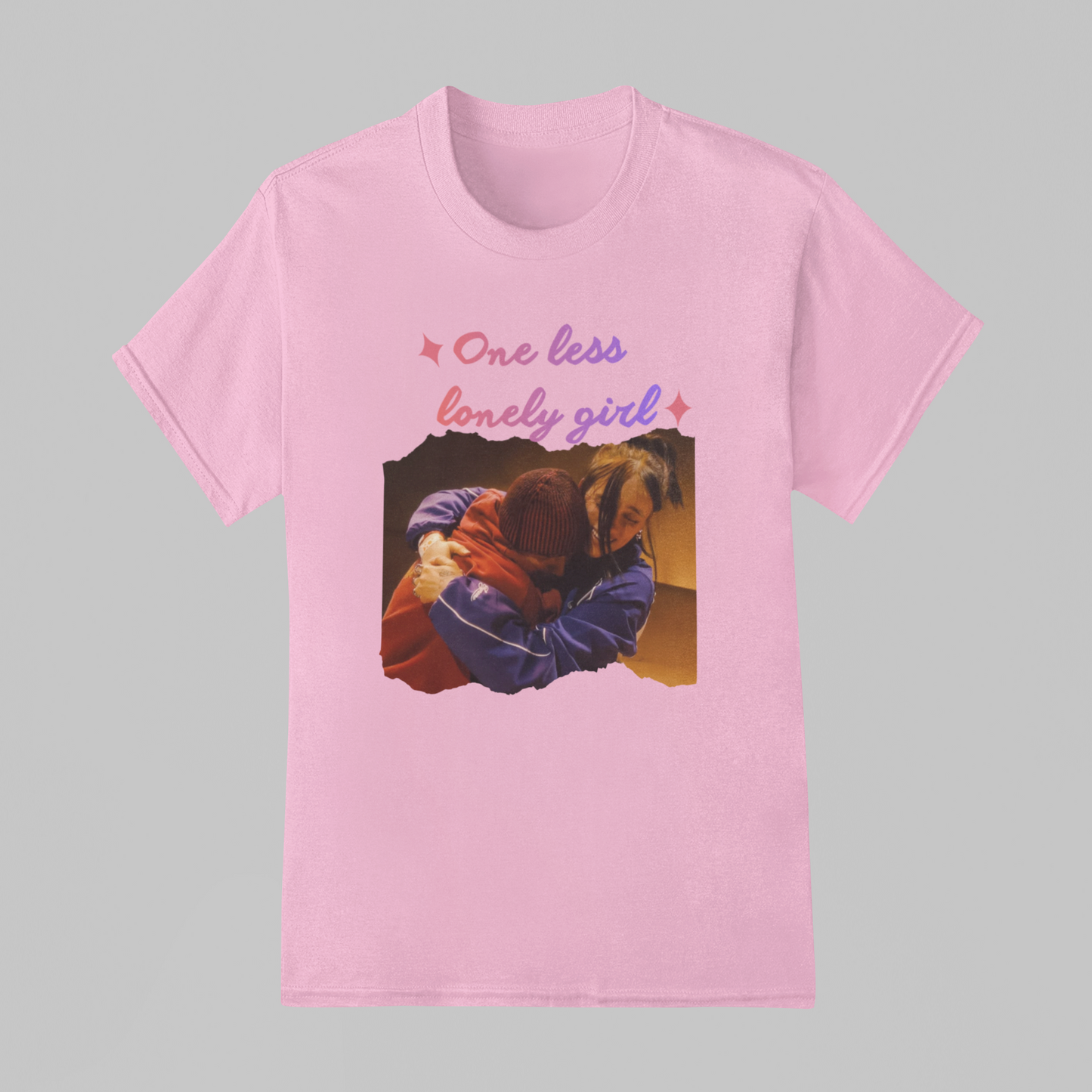 Camiseta Básica Justin Bieber One Less Lonely Girl Billie