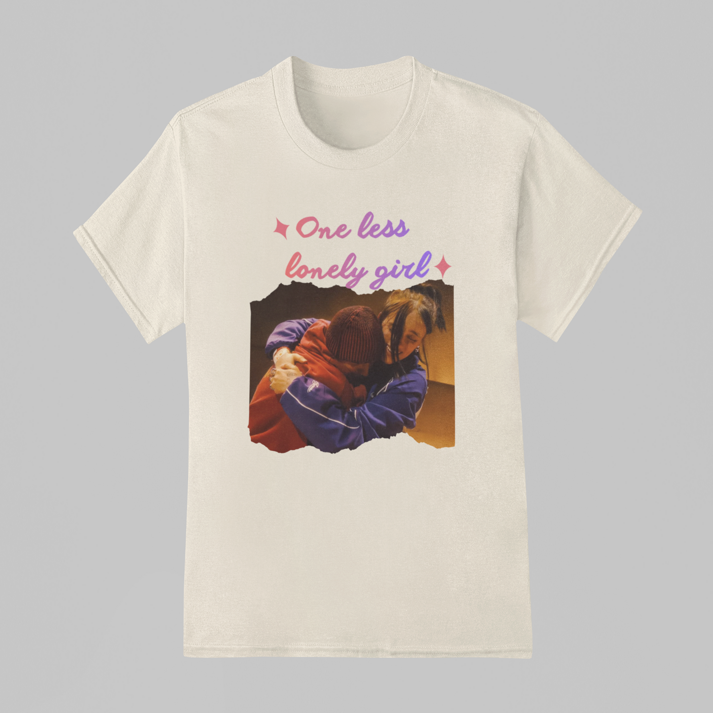 Camiseta Básica Justin Bieber One Less Lonely Girl Billie