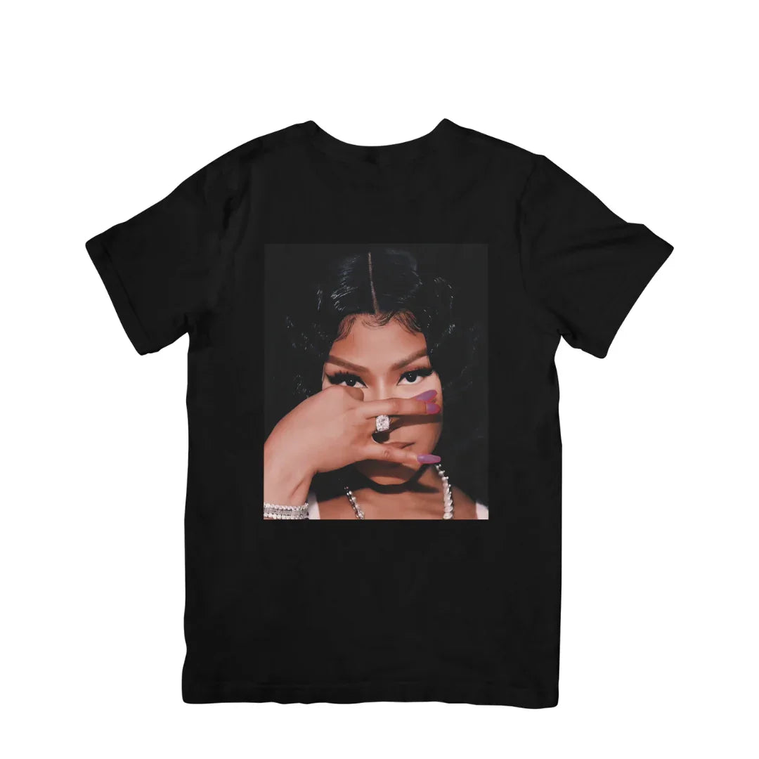 Camiseta Básica Nicki Minaj Ring Diamond