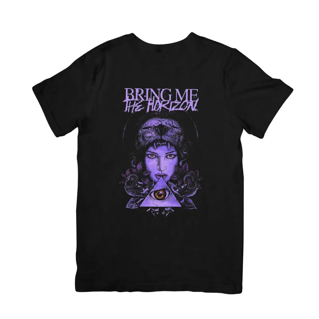 Camiseta Básica Bring Me The Horizon Rock