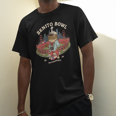 Camiseta Básica Bad Bunny Benito Bowl