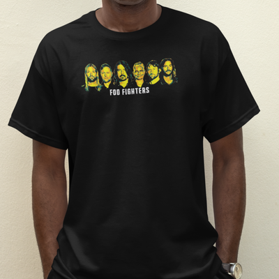 Camiseta Básica Foo Fighters Group