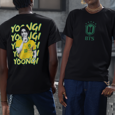 Camiseta Básica BTS Yoongi BR