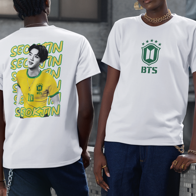 Camiseta Básica BTS Seokjin BR