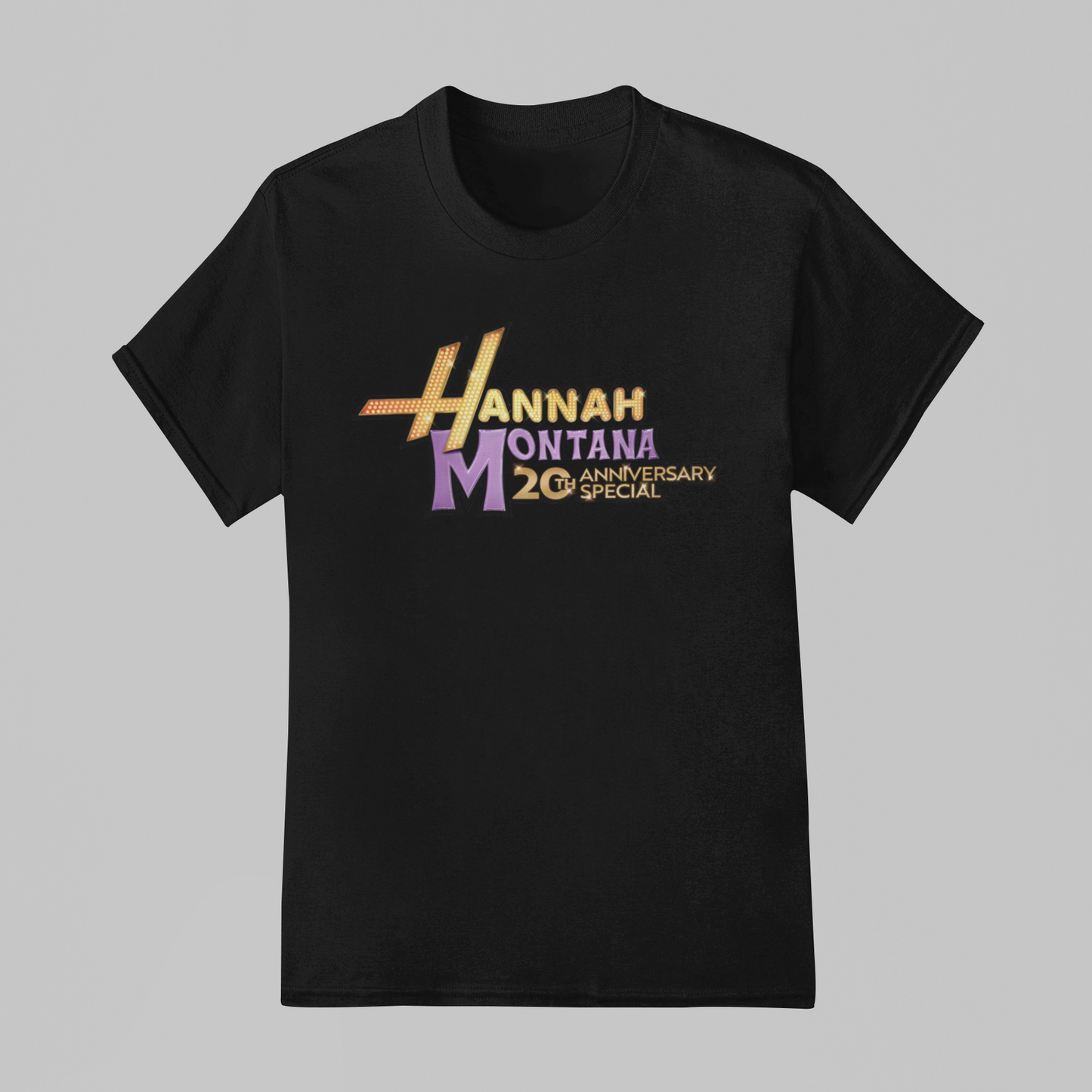 Camiseta Básica Hannah Montana 20th Anniversary Special