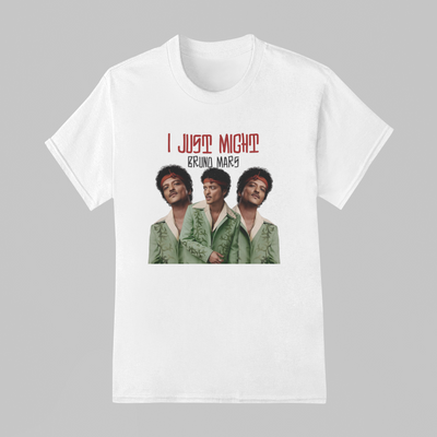 Camiseta Básica Bruno Mars I Just Might