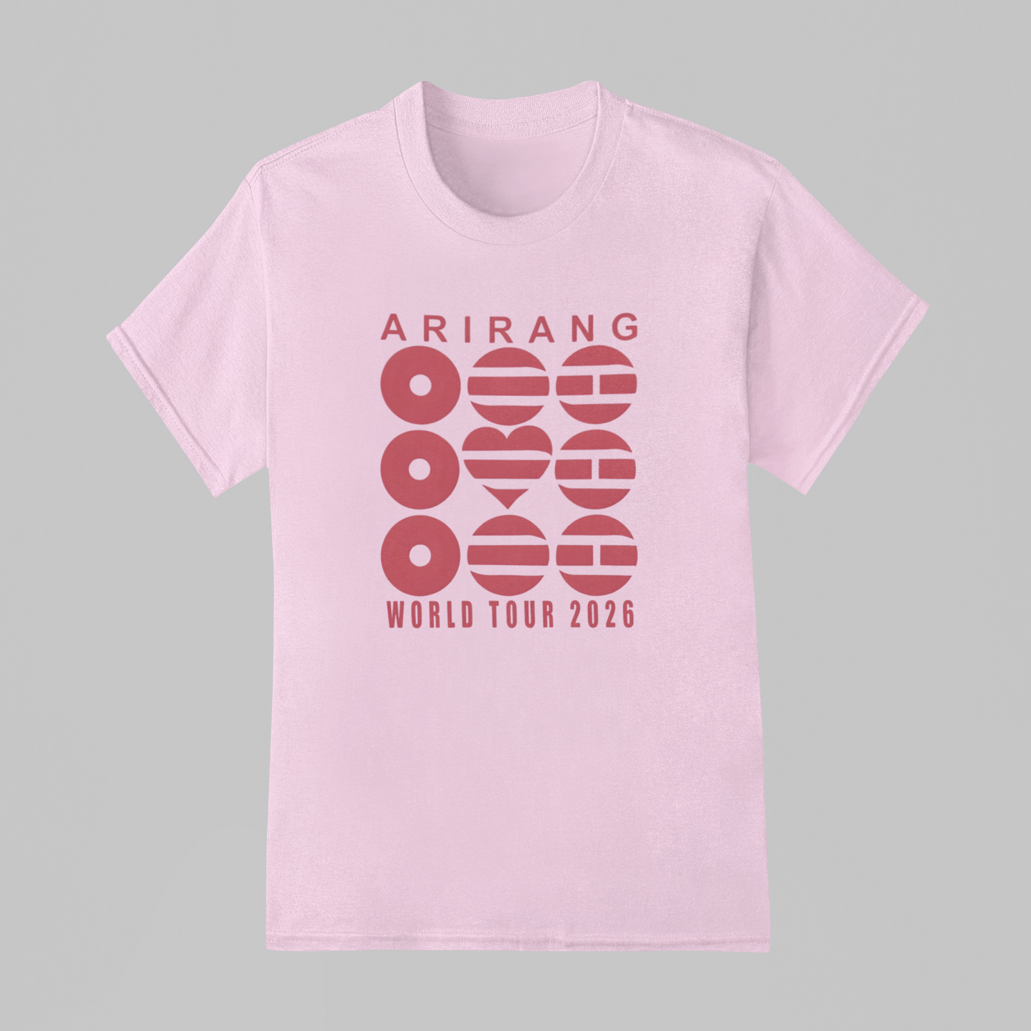 Camiseta Básica BTS OT7 2026