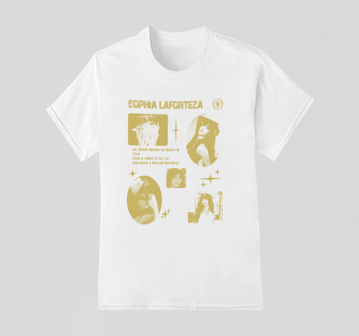 Camiseta Básica Katseye Sophia Graphic