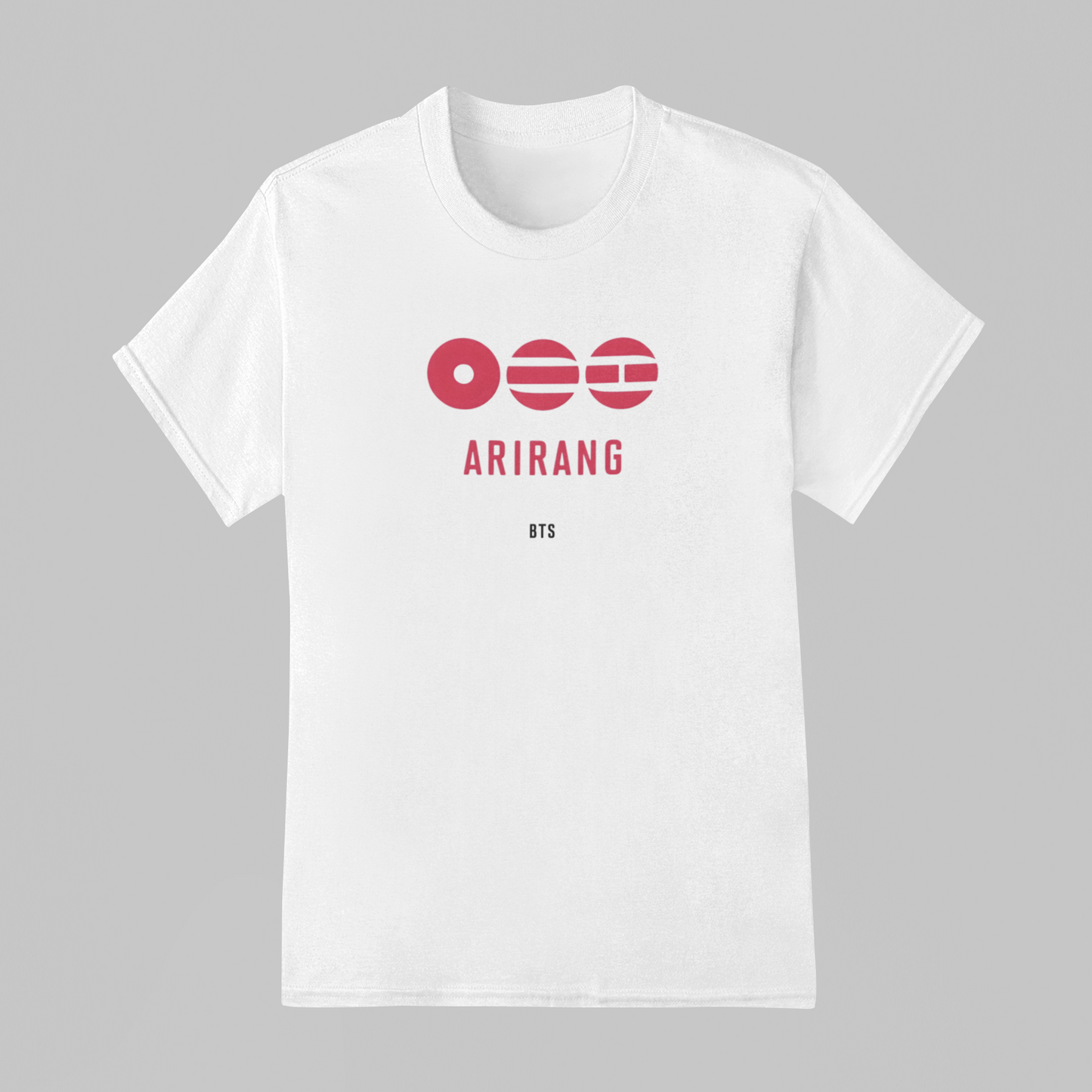 Camiseta Básica BTS Arirang Logo