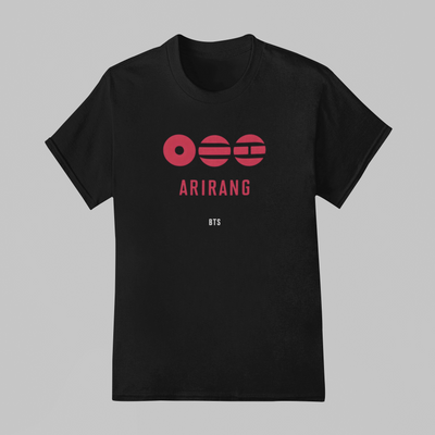 Camiseta Básica BTS Arirang Logo