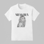Camiseta Básica Shakira P&B Vintage