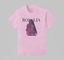 Camiseta Básica Rosalia Pink Graphic