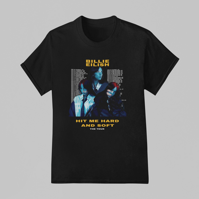 Camiseta Básica Billie Eilish HMHAS The Tour