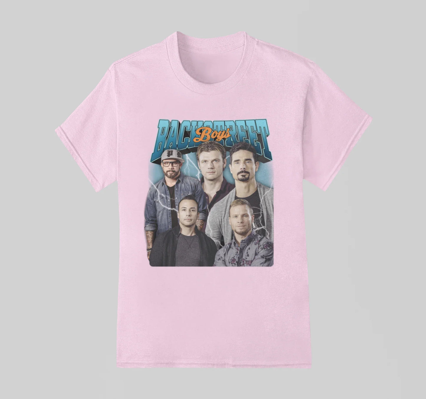 Camiseta Básica Backstreet Boys Vintage Retro