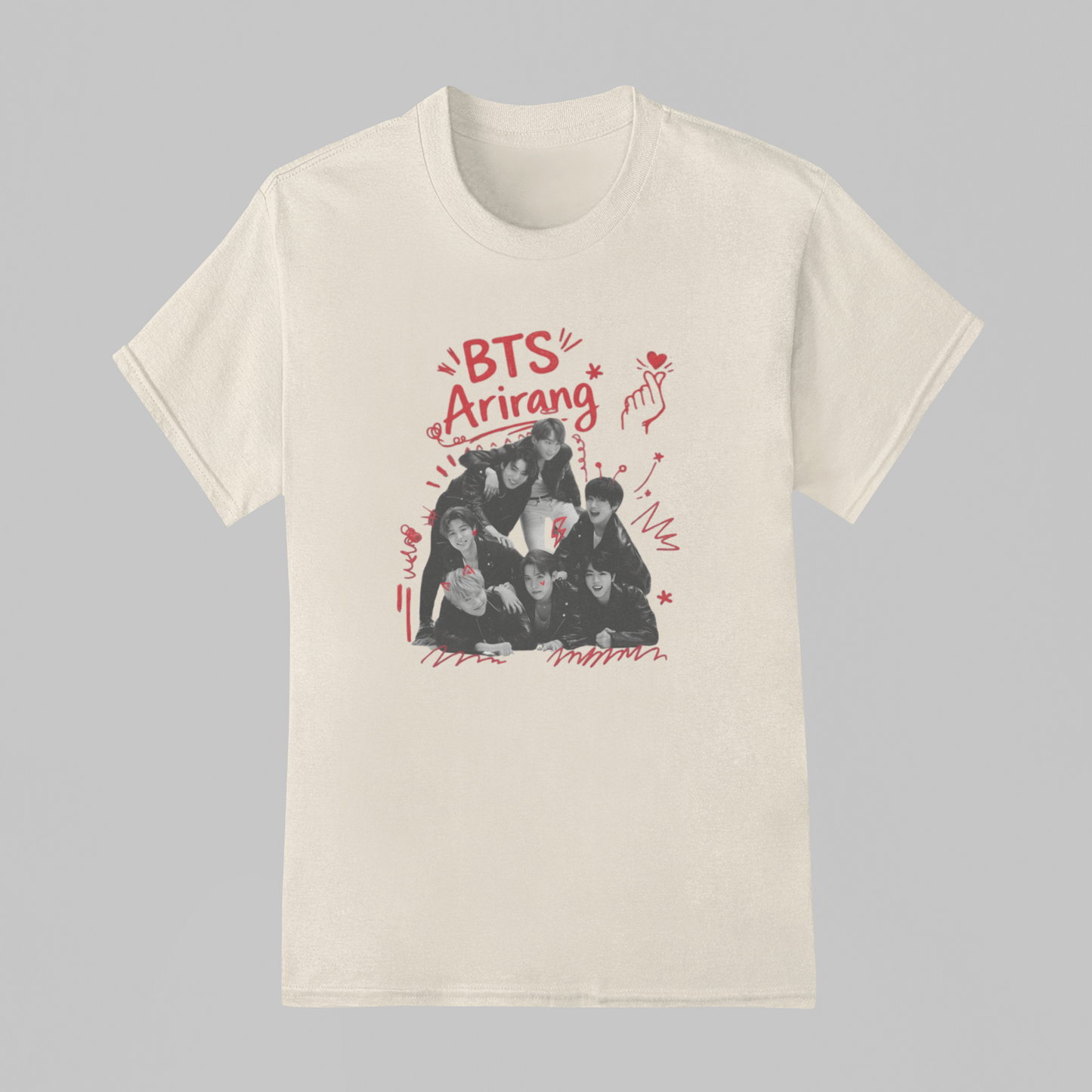 Camiseta Básica BTS Arirang Graphic