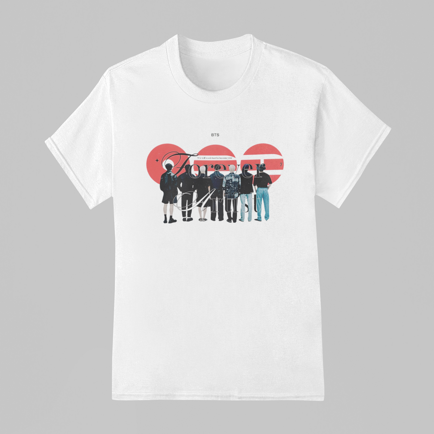 Camiseta Básica BTS 4ever Artists