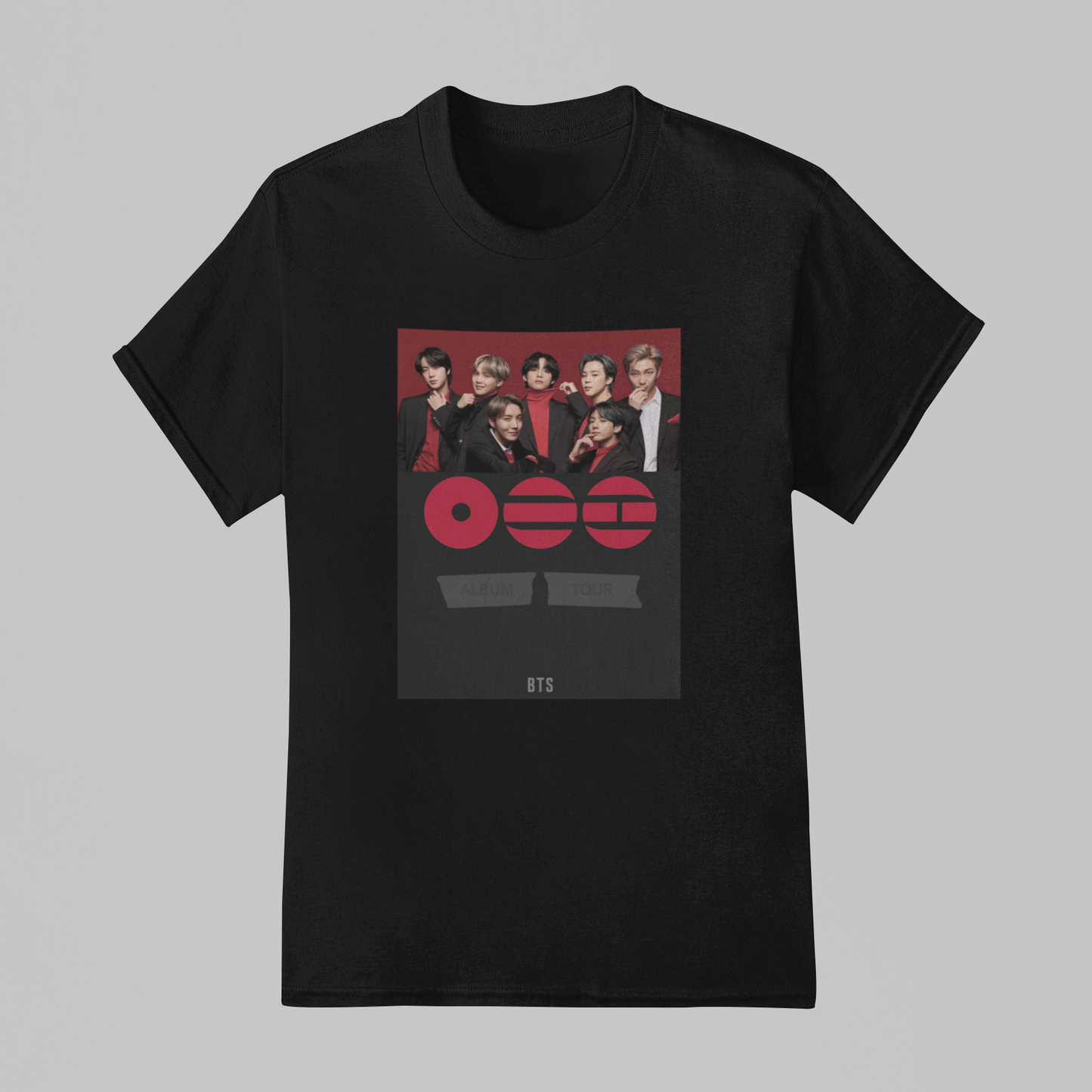 Camiseta Básica BTS New Album Tour
