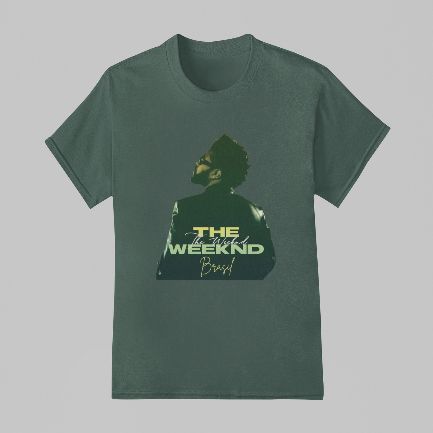 Camiseta Básica The Weeknd In Brazil