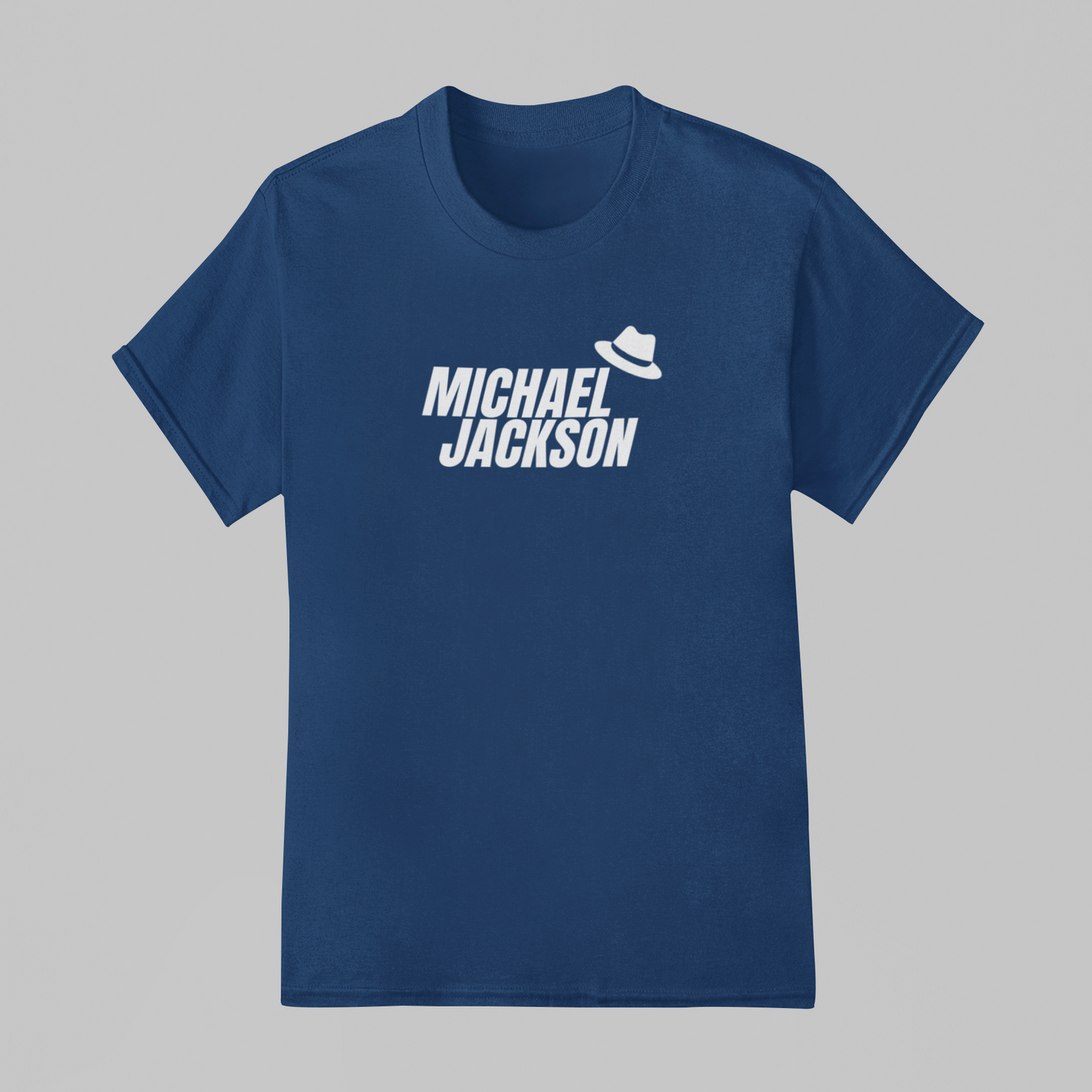 Camiseta Básica Michael Jackson Logo Name