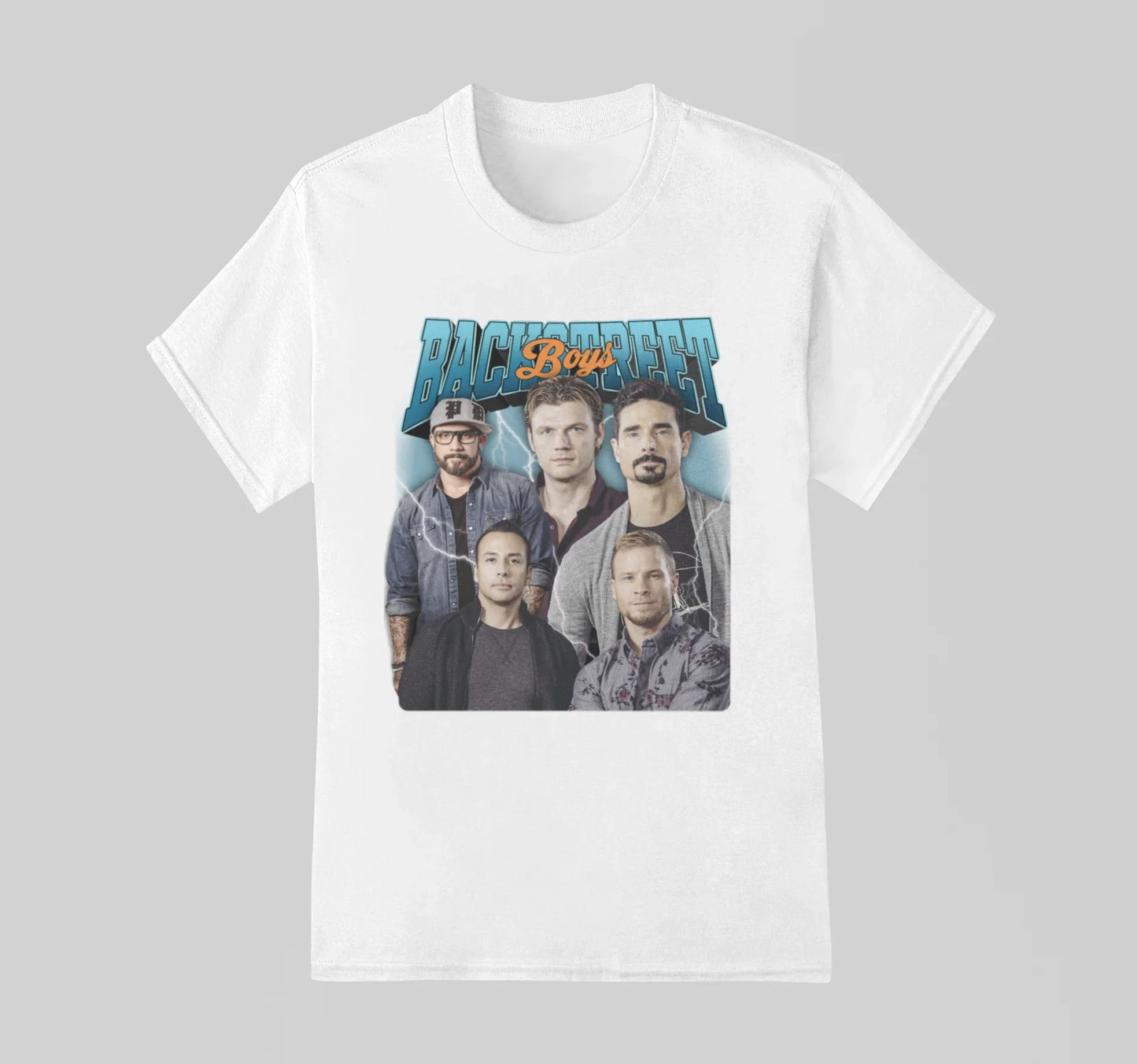 Camiseta Básica Backstreet Boys Vintage Retro