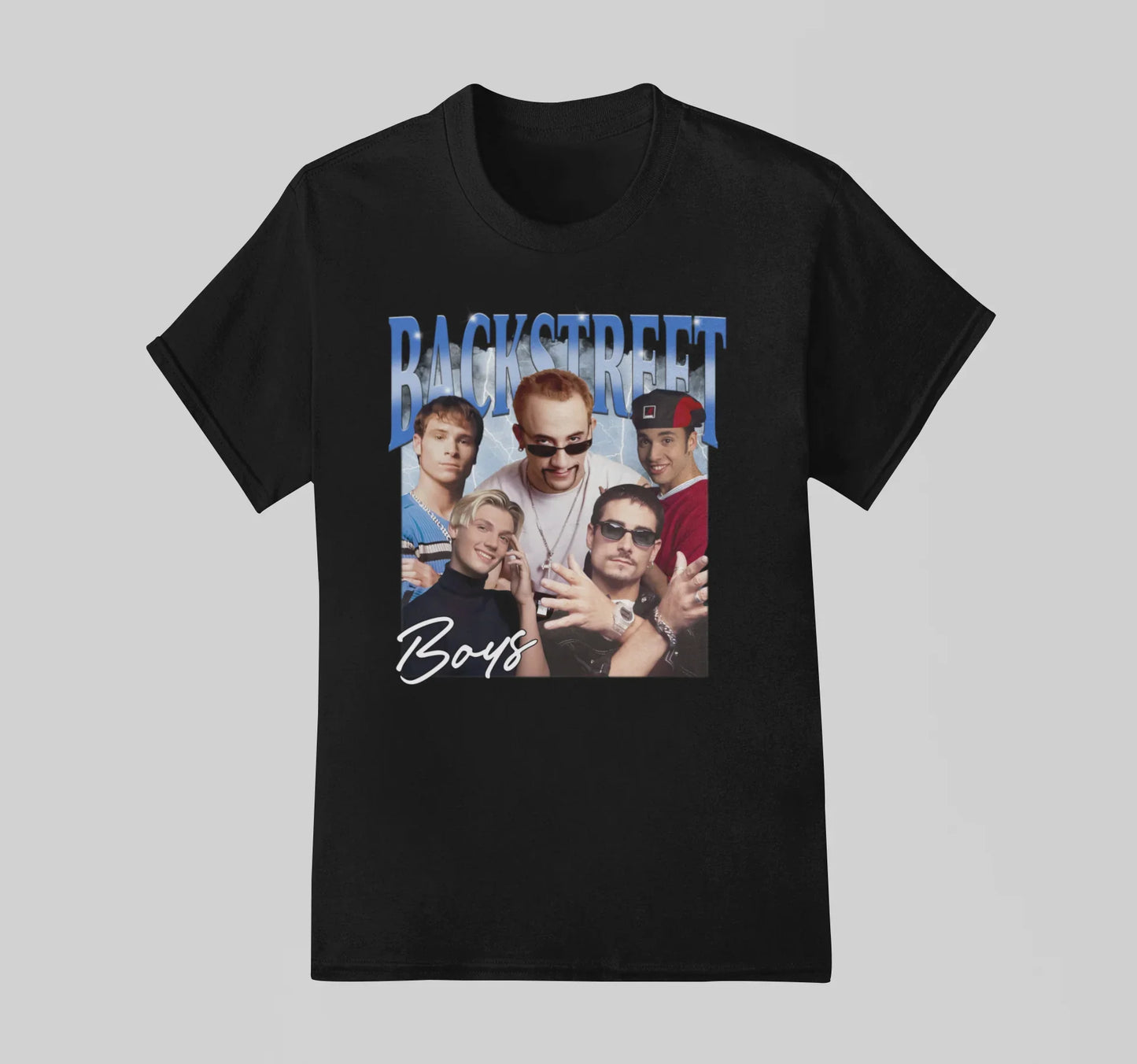 Camiseta Básica Backstreet Boys Graphic Aesthetic
